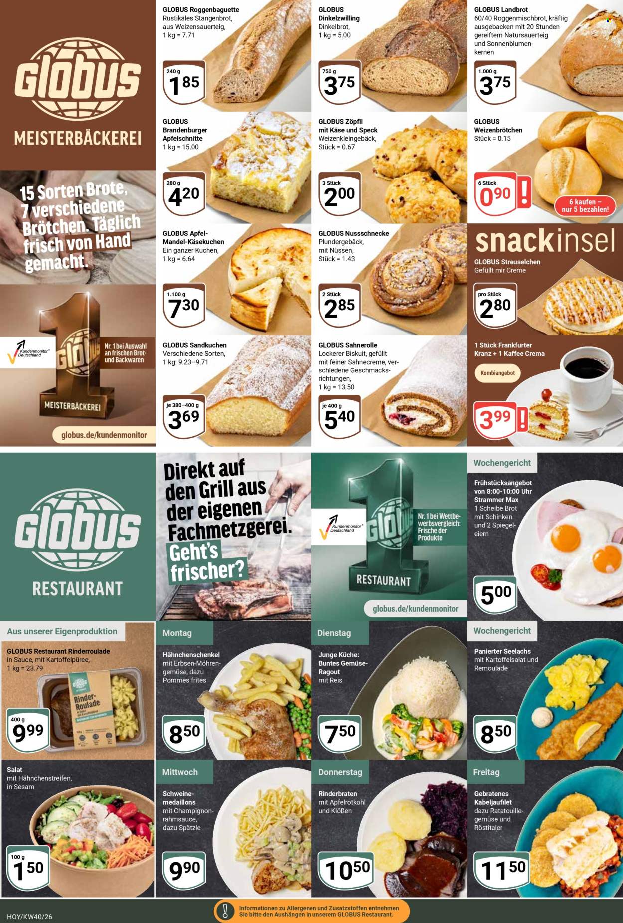 Globus Prospekte  - 28.09.2026 - 2.10.2026. Seite 9