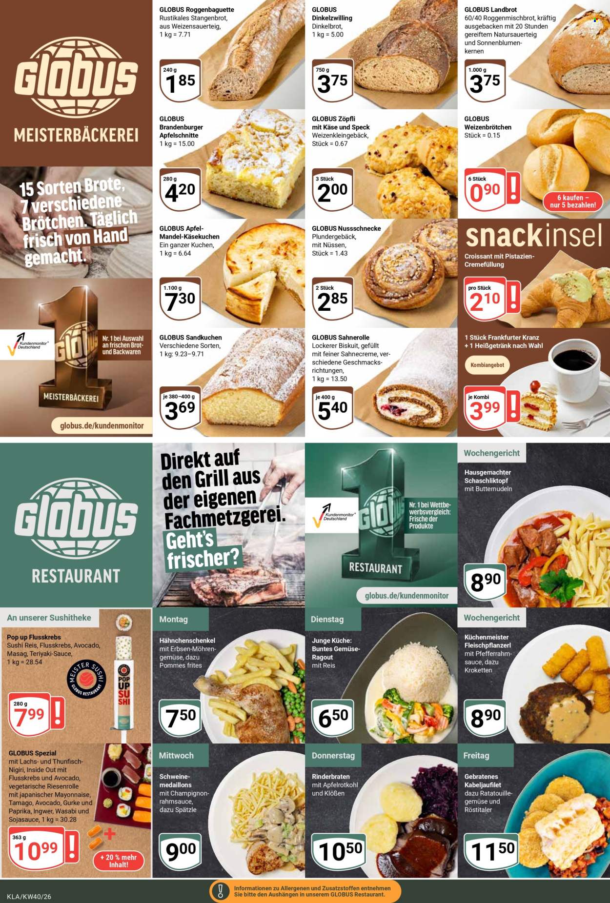 Globus Prospekte  - 28.09.2026 - 2.10.2026. Seite 9