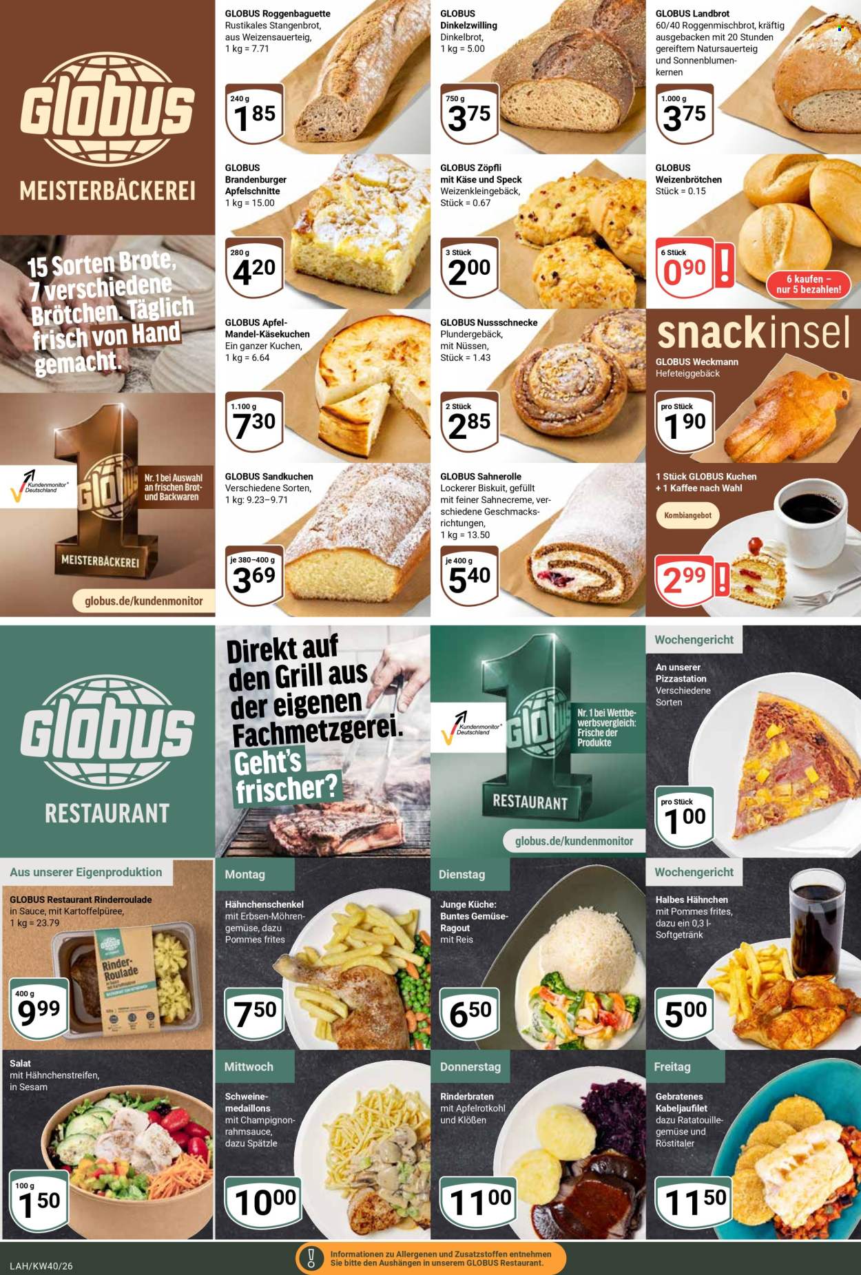 Globus Prospekte  - 28.09.2026 - 2.10.2026. Seite 9