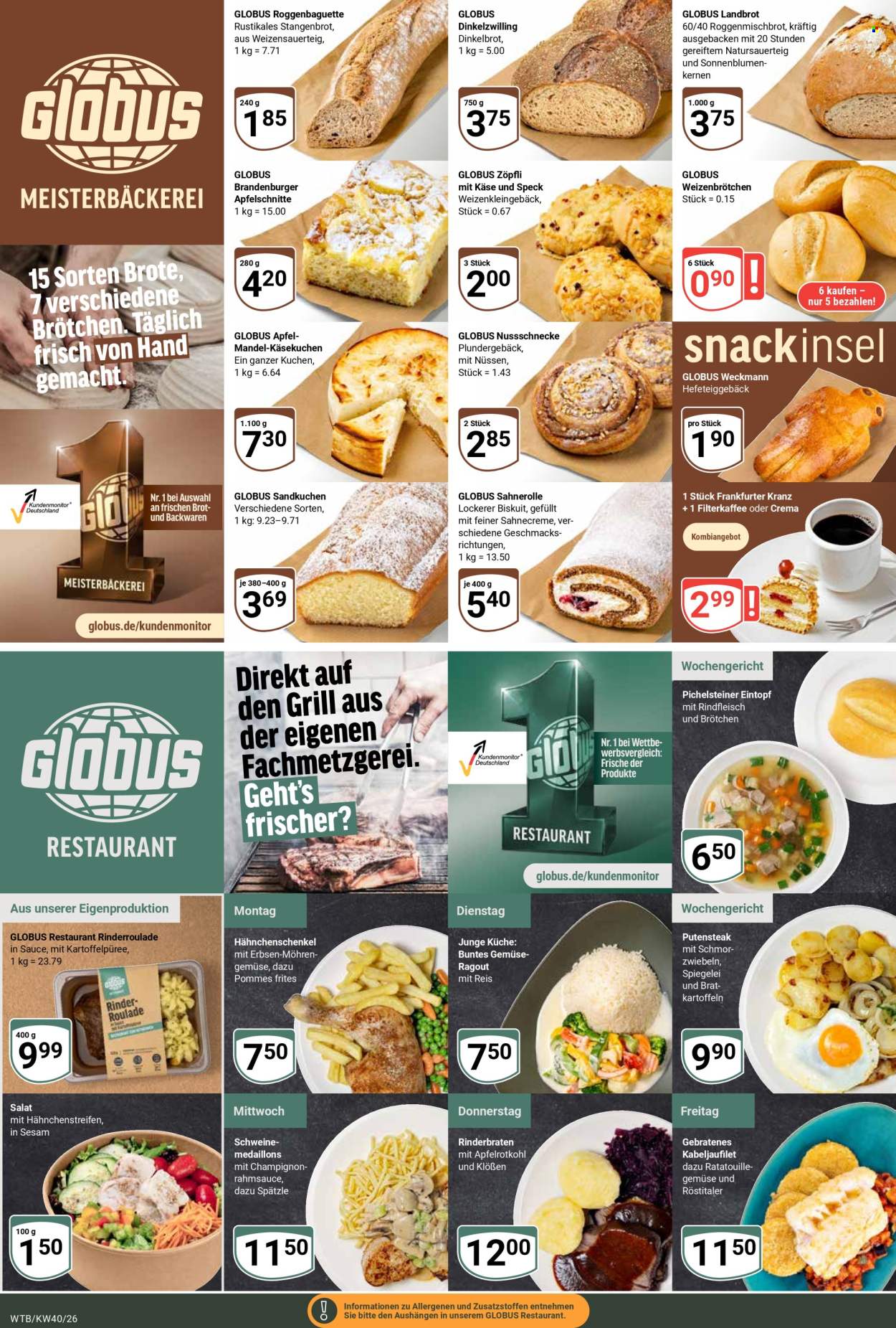Globus Prospekte  - 28.09.2026 - 2.10.2026. Seite 10
