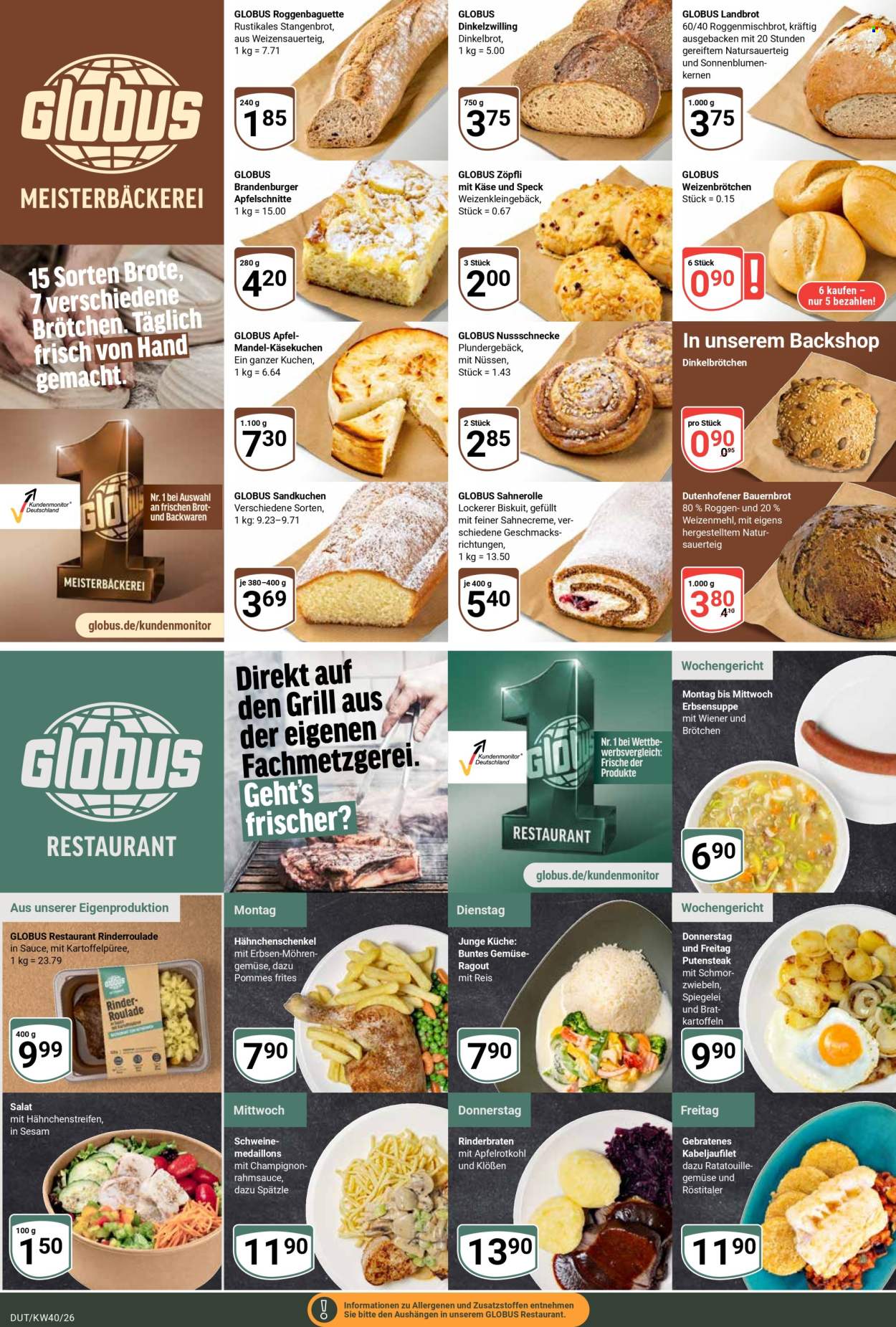 Globus Prospekte  - 28.09.2026 - 2.10.2026. Seite 9