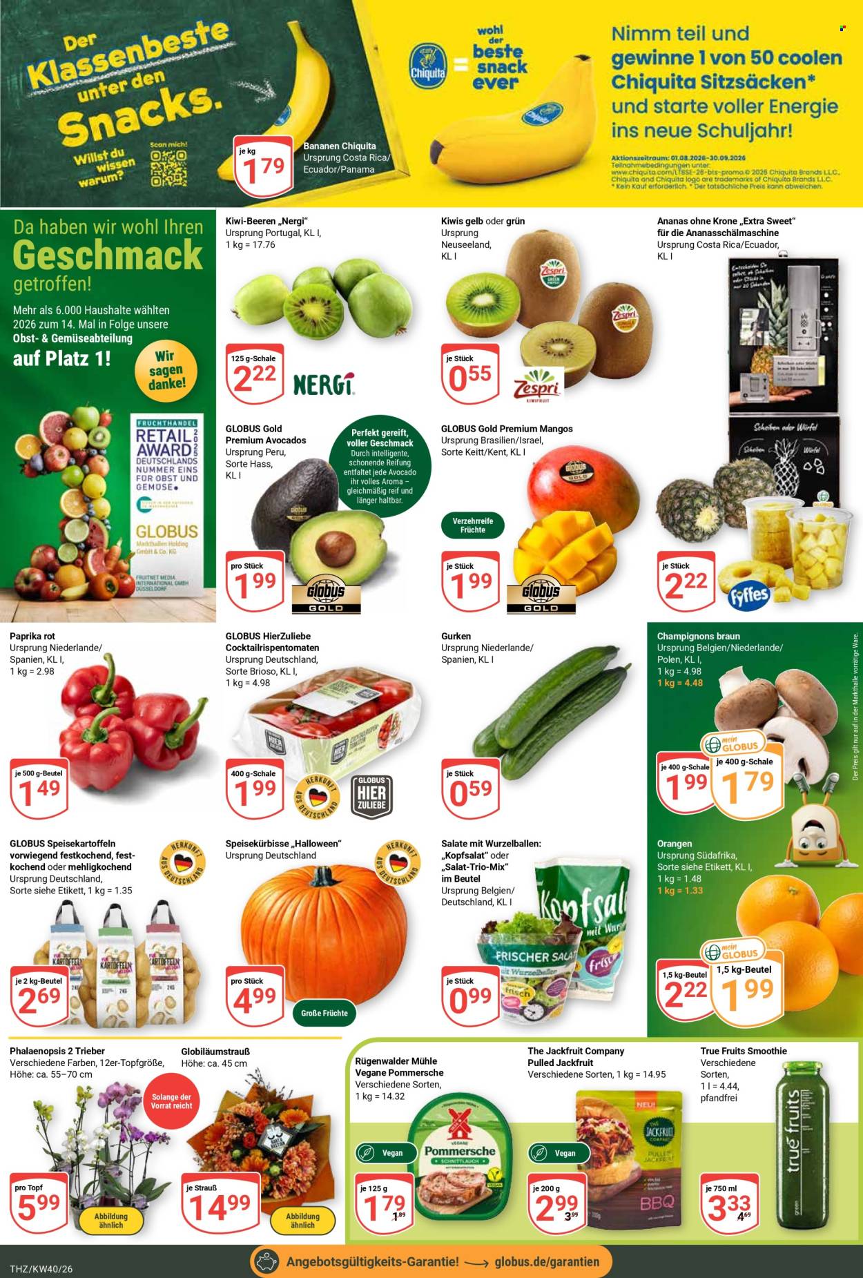 Globus Prospekte  - 28.09.2026 - 2.10.2026. Seite 8