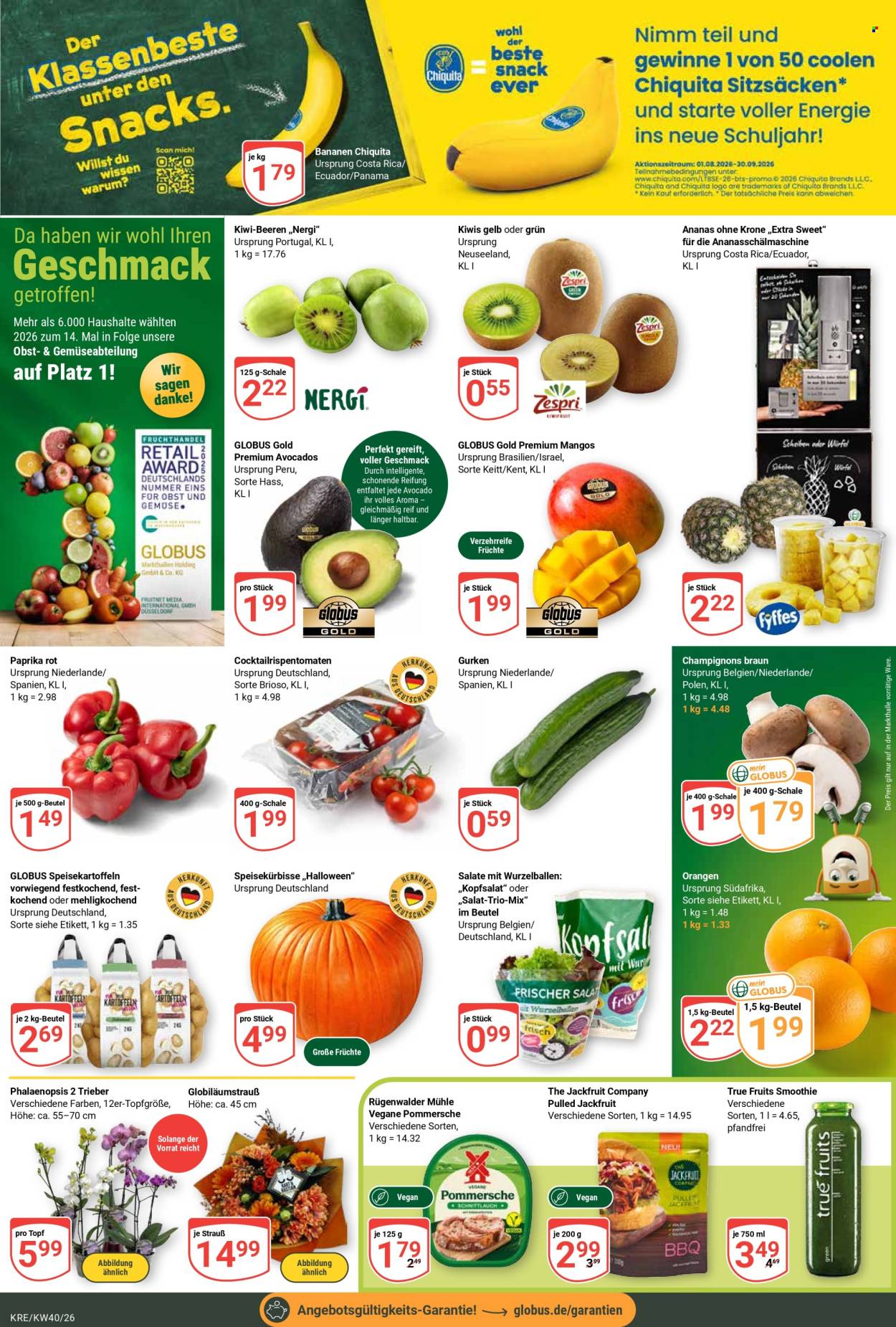 Globus Prospekte  - 28.09.2026 - 2.10.2026. Seite 6