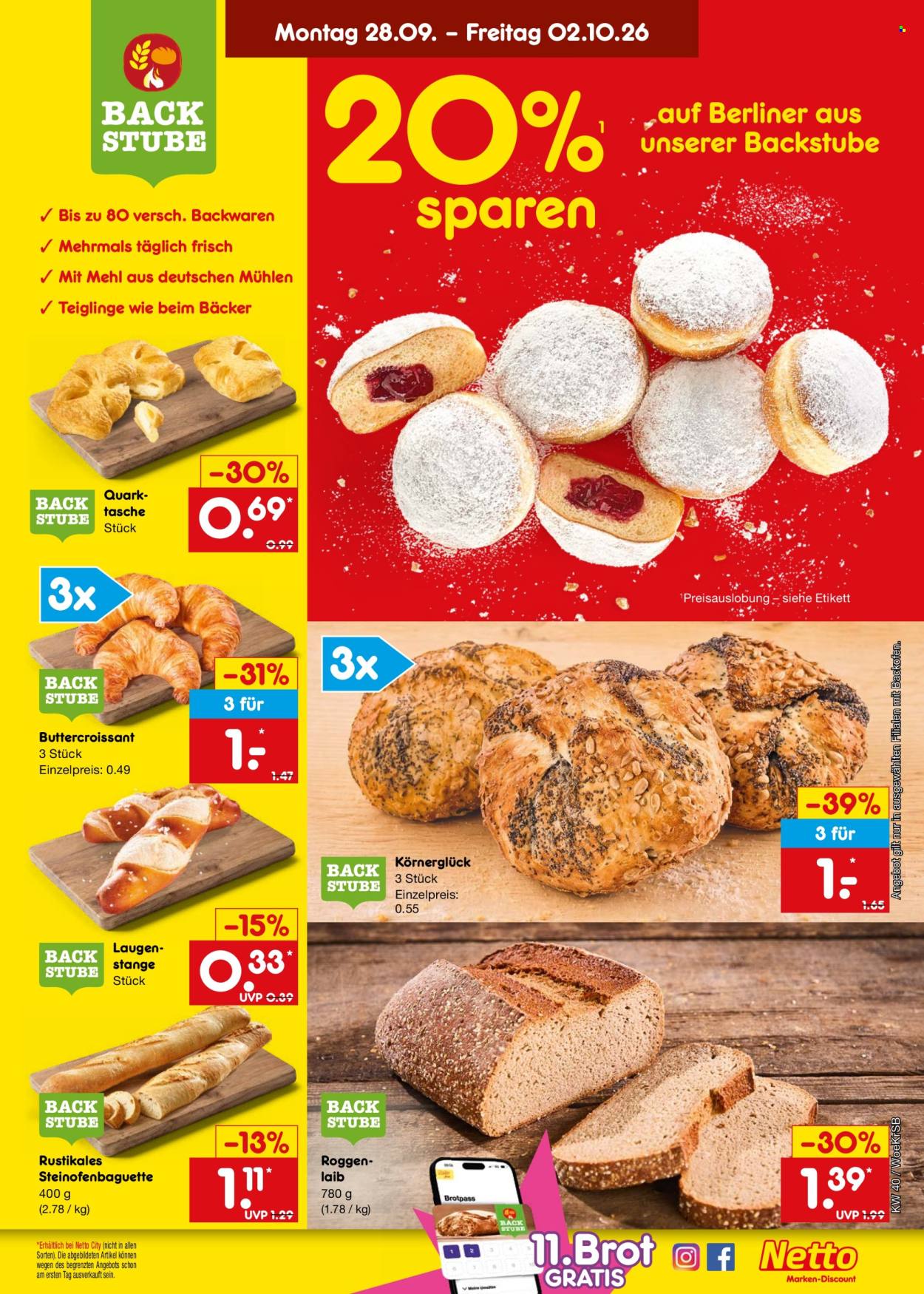 Netto Marken-Discount Prospekte  - 28.09.2026 - 2.10.2026. Seite 7
