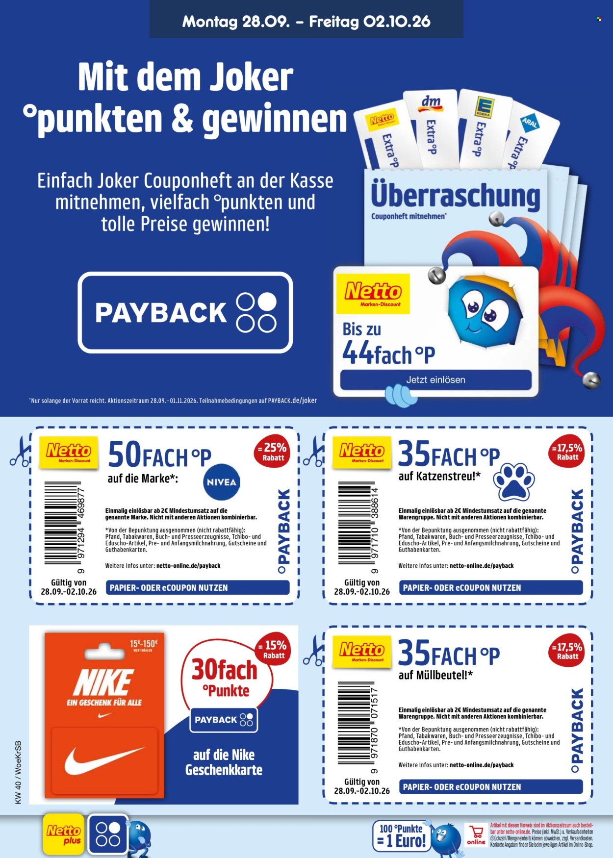 Netto Marken-Discount Prospekte  - 28.09.2026 - 2.10.2026. Seite 28