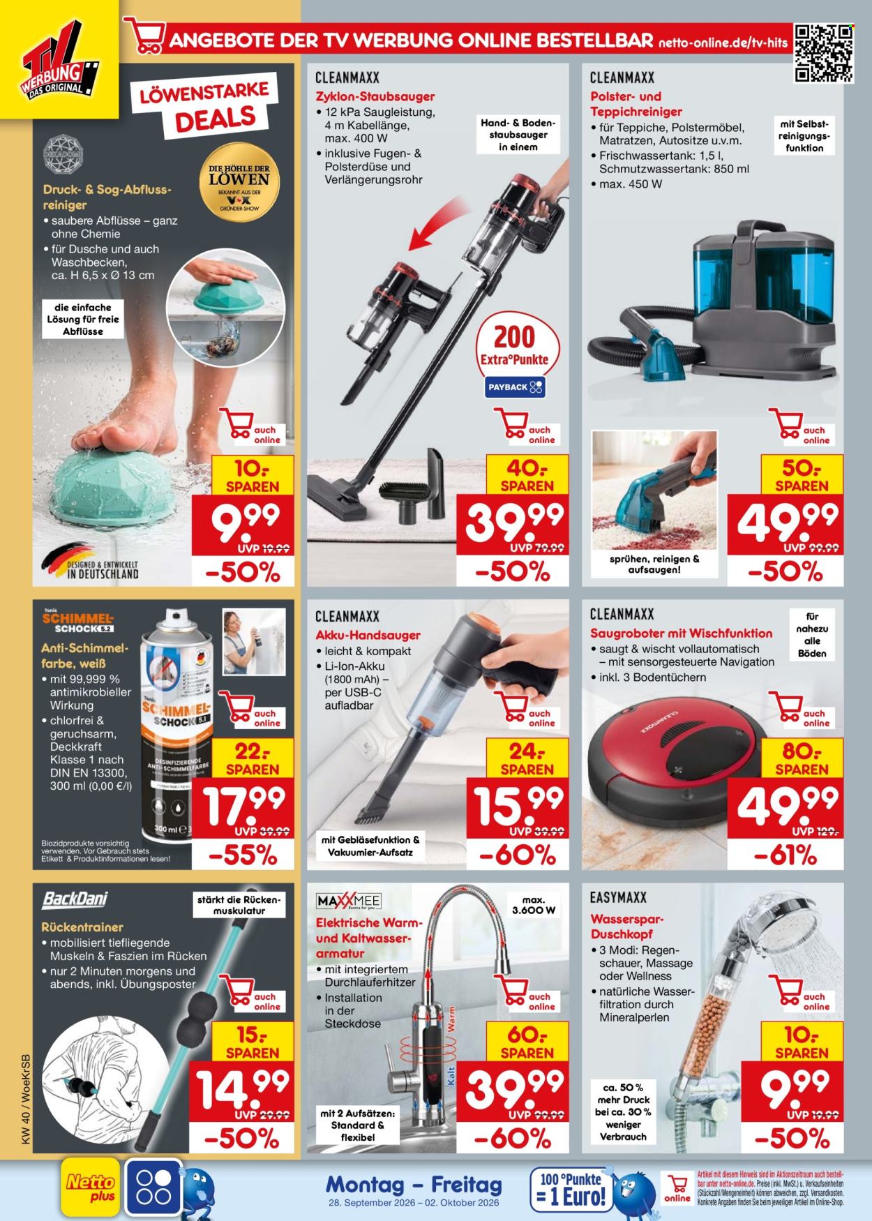 Netto Marken-Discount Prospekte  - 28.09.2026 - 2.10.2026. Seite 40