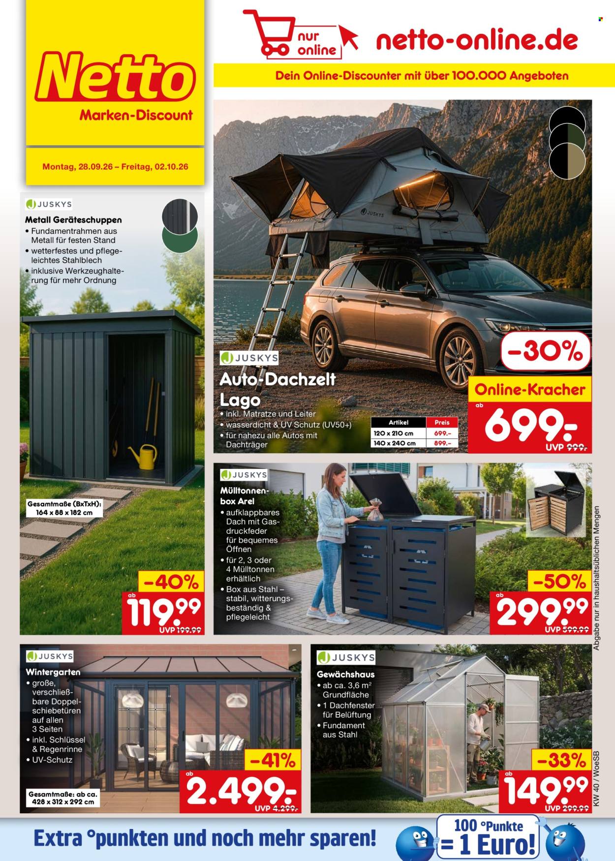 Netto Marken-Discount Prospekte  - 28.09.2026 - 2.10.2026. Seite 44