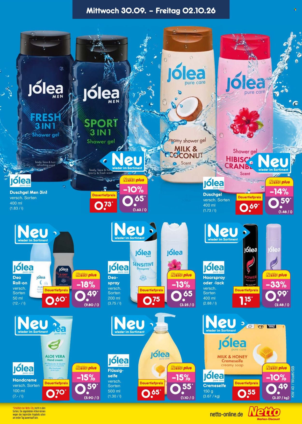 Netto Marken-Discount Prospekte  - 28.09.2026 - 2.10.2026. Seite 57