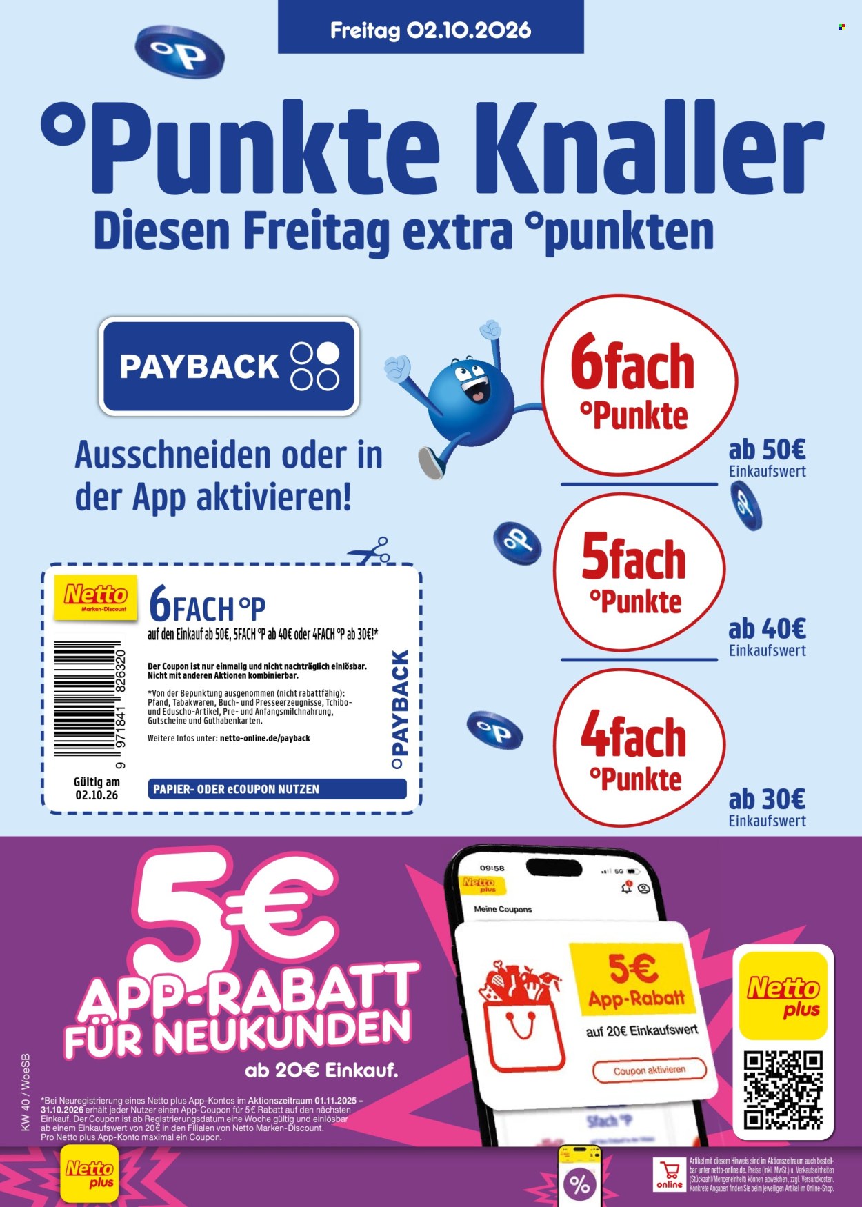 Netto Marken-Discount Prospekte  - 28.09.2026 - 2.10.2026. Seite 60