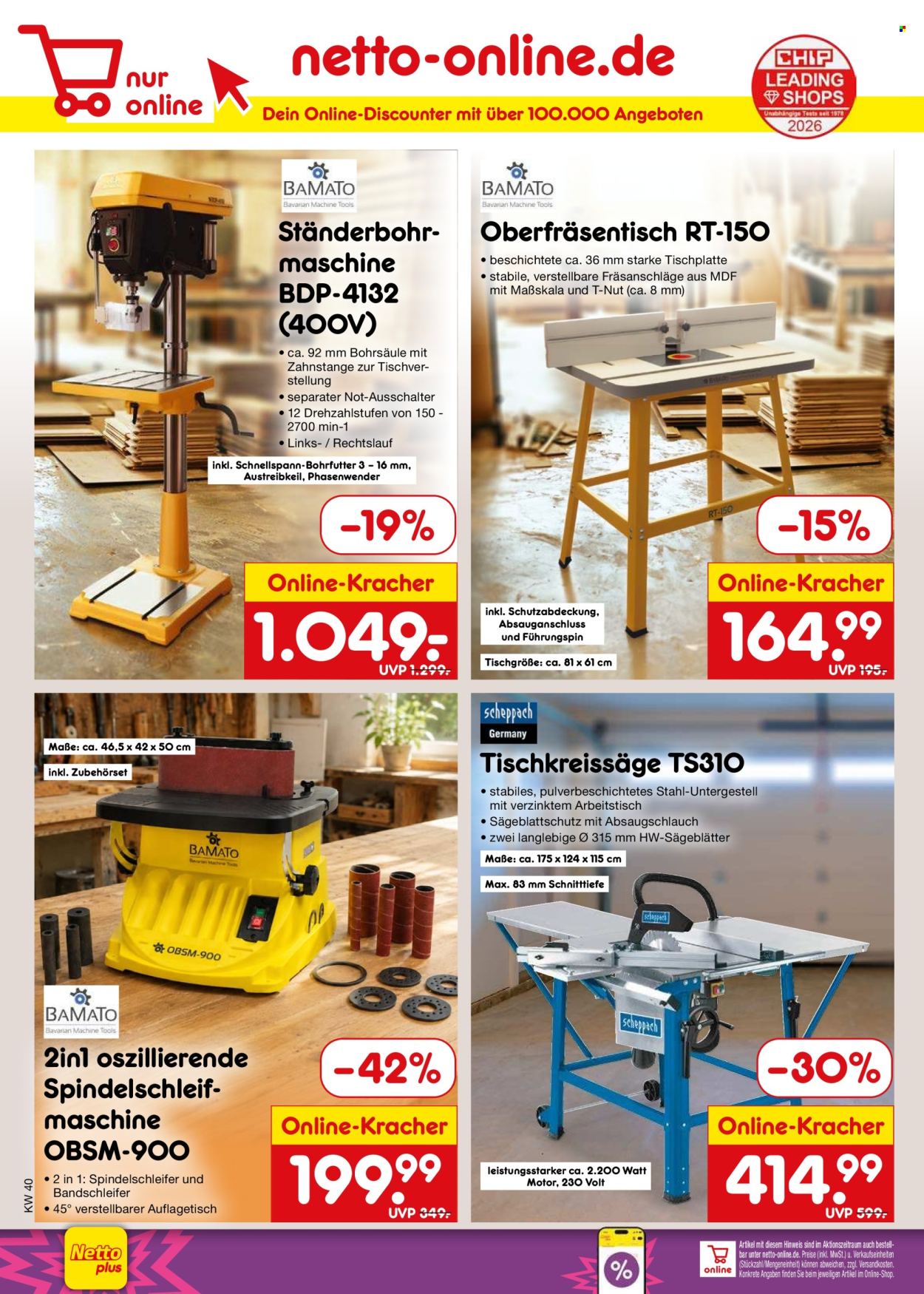 Netto Marken-Discount Prospekte  - 28.09.2026 - 2.10.2026. Seite 70