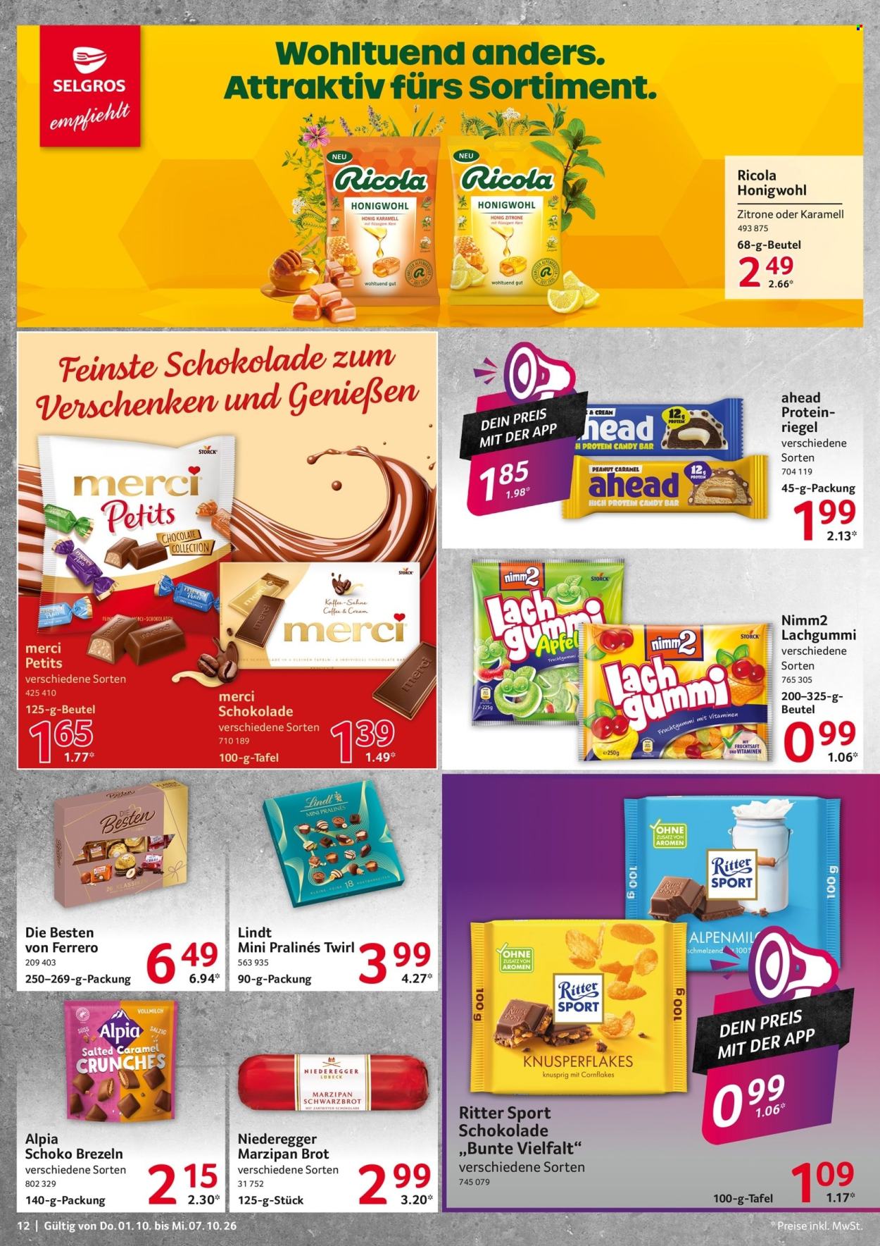 Selgros Prospekte  - 1.10.2026 - 7.10.2026. Seite 12