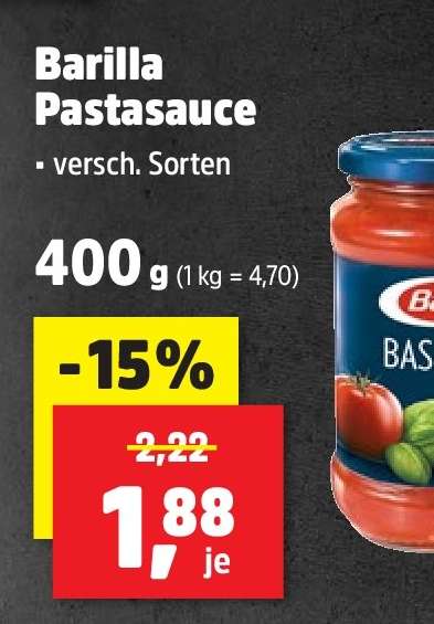Barilla Pastasauce*
