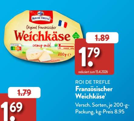 ROI DE TREFLE Französischer Weichkäse