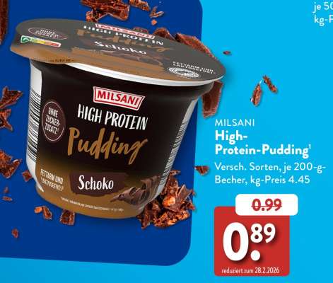 MILSANI High-Protein Pudding