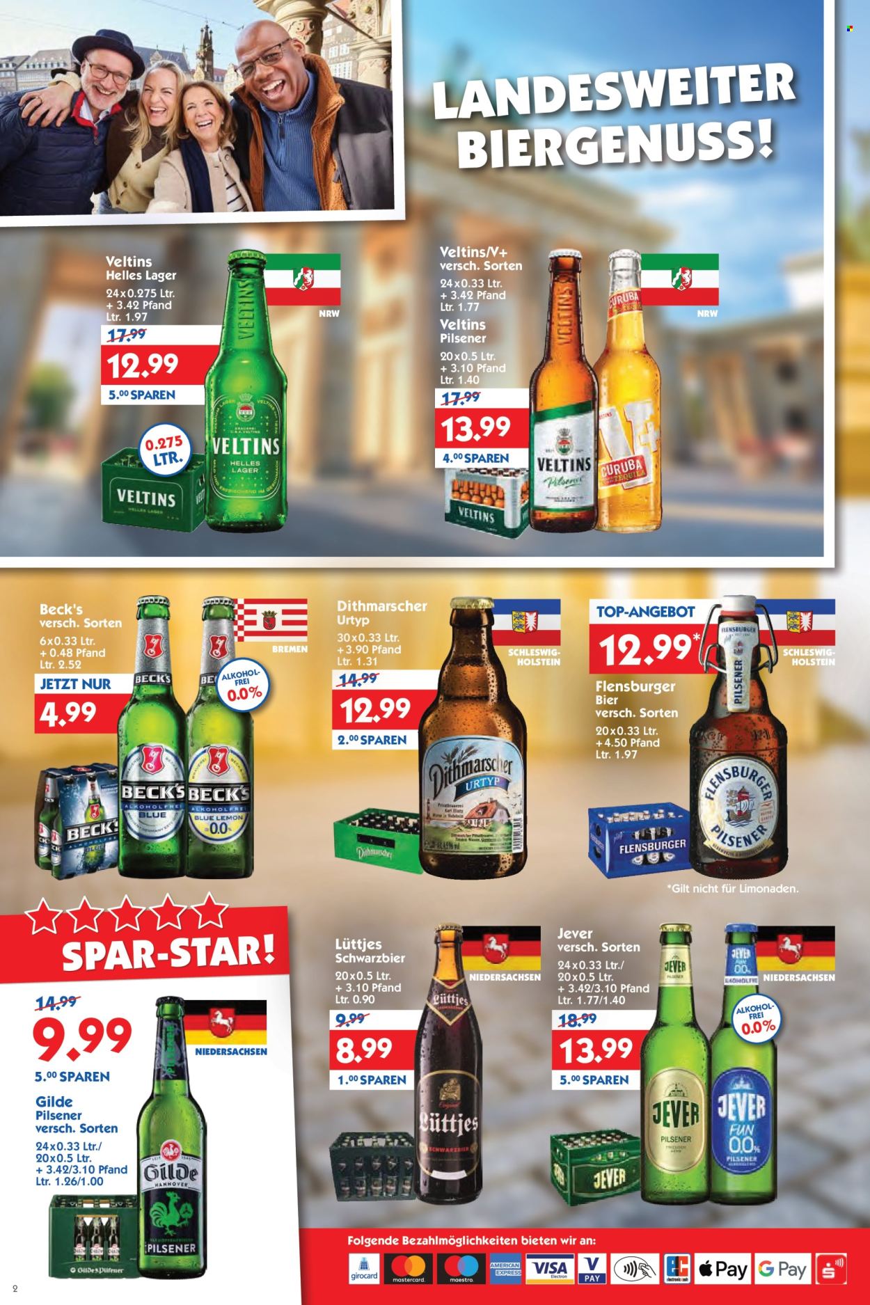 Hol'ab! Getränkemarkt Prospekte  - 28.09.2026 - 2.10.2026. Seite 2