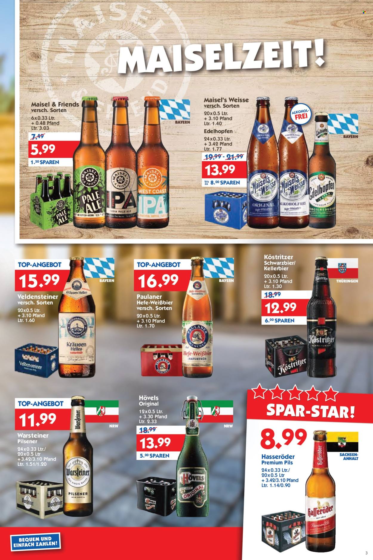 Hol'ab! Getränkemarkt Prospekte  - 28.09.2026 - 2.10.2026. Seite 3
