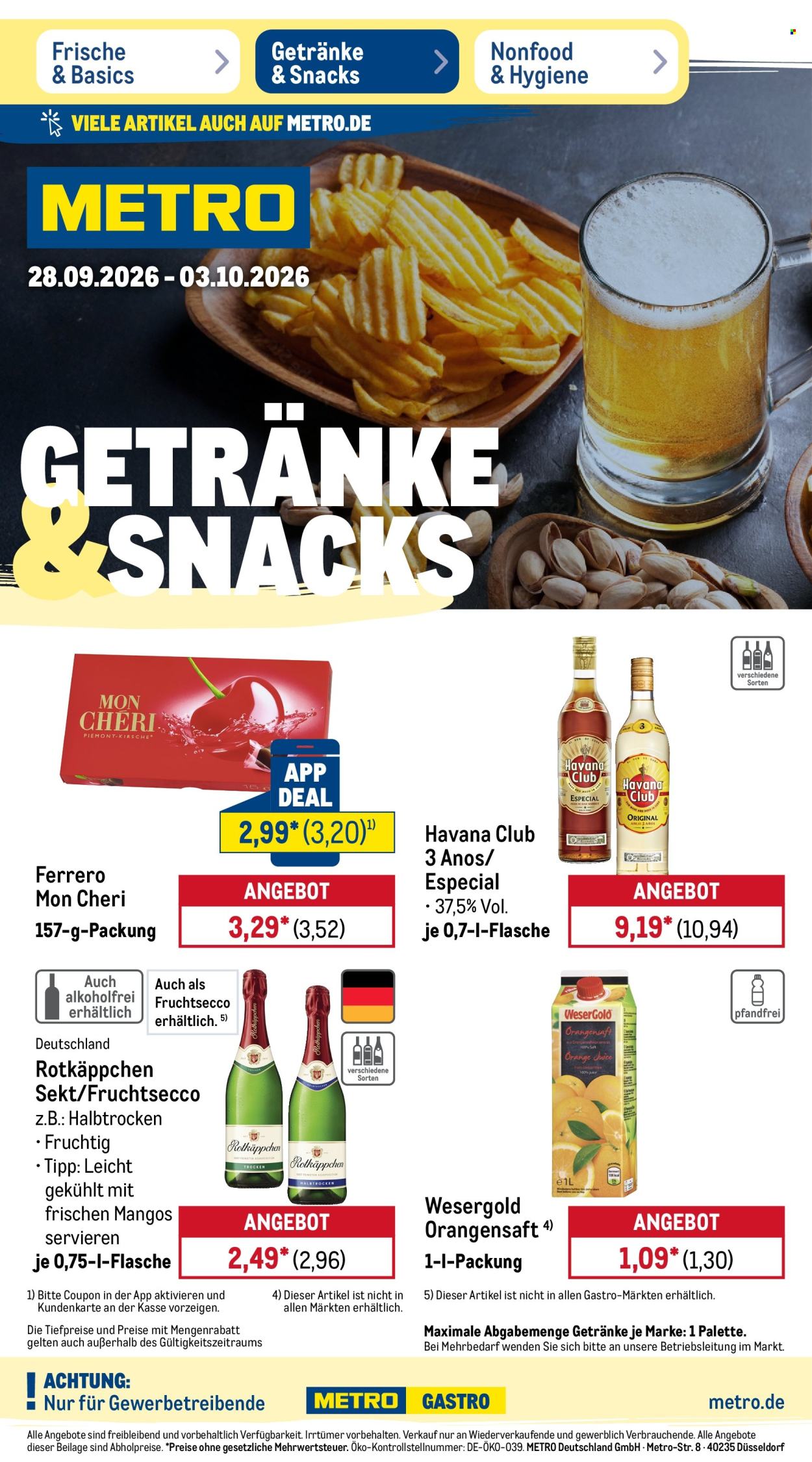 Metro Prospekte  - 28.09.2026 - 3.10.2026. Seite 15