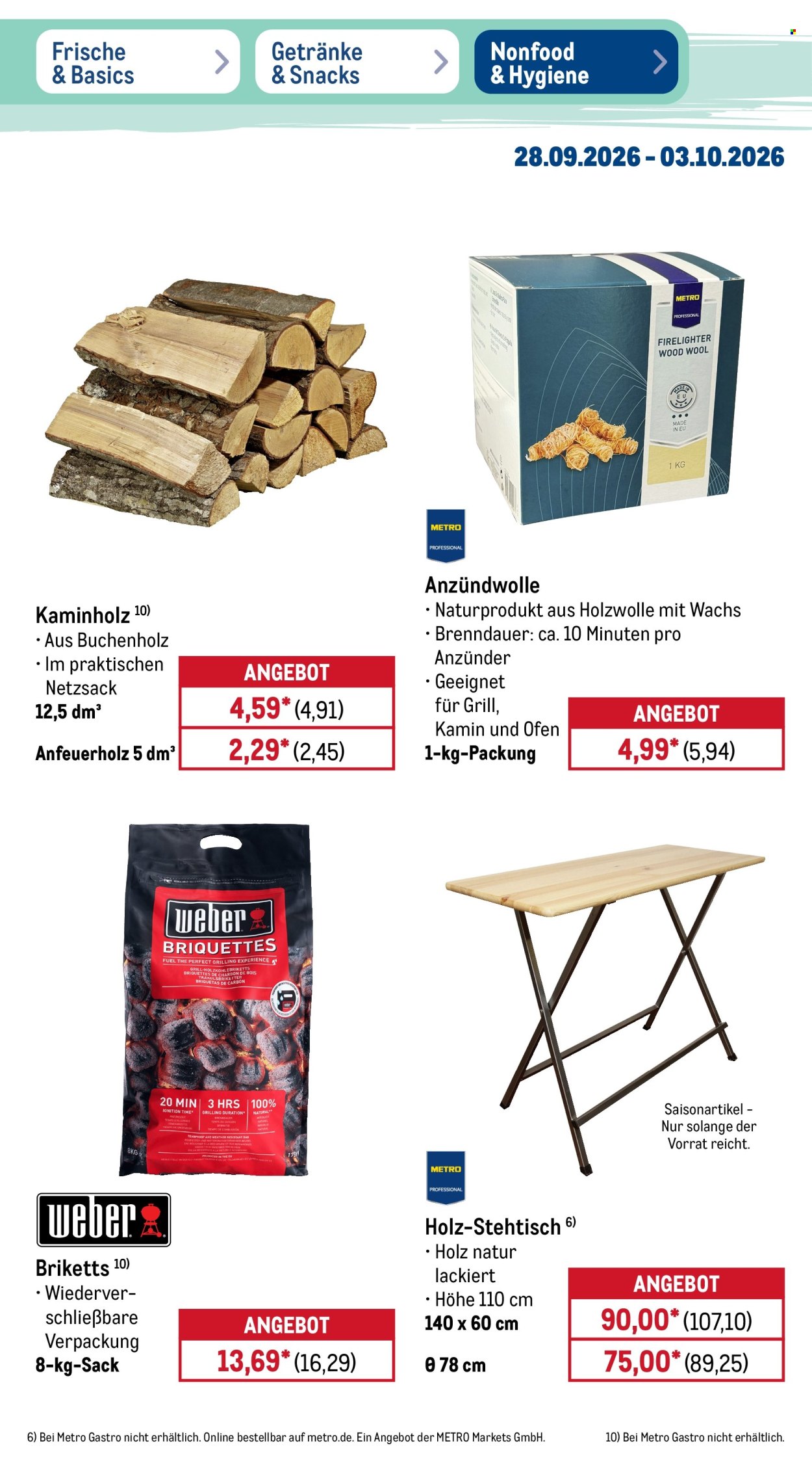 Metro Prospekte  - 28.09.2026 - 3.10.2026. Seite 42