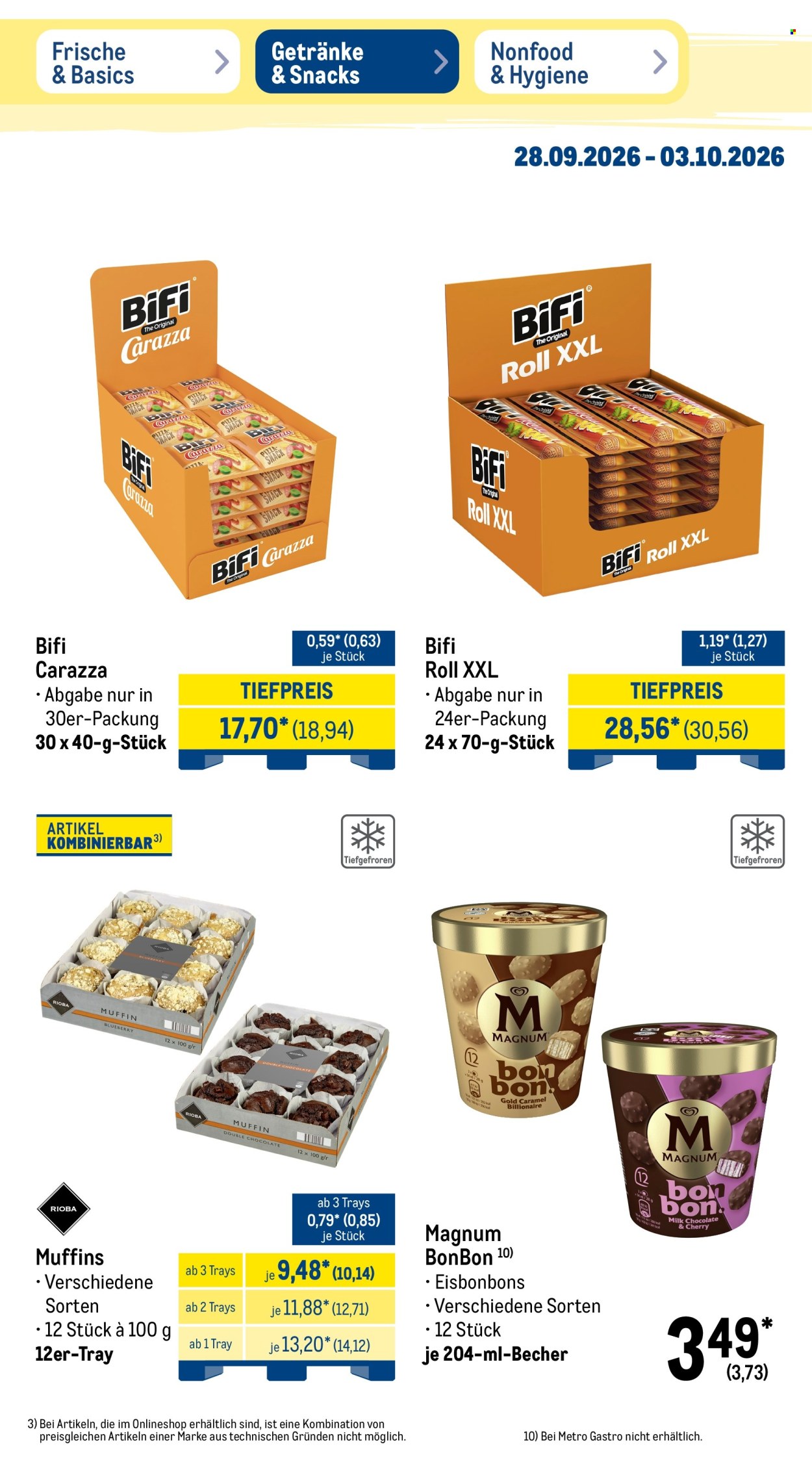Metro Prospekte  - 28.09.2026 - 3.10.2026. Seite 28
