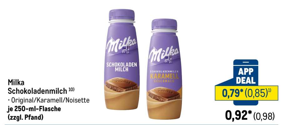 Milka Schokoladenmilch