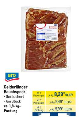 aro Gelderländer Bauchspeck