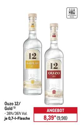 Ouzo 12 / Gold