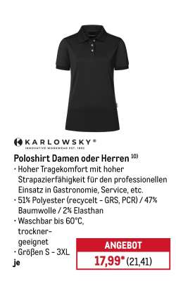 Poloshirt Damen oder Herren