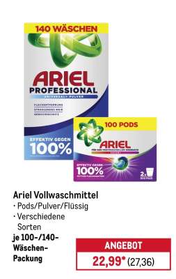 Ariel Vollwaschmittel