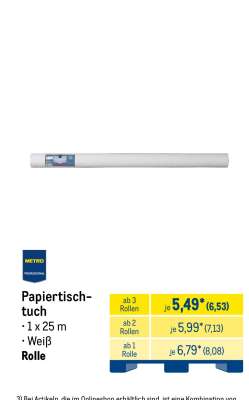 Papier­tisch­tuch