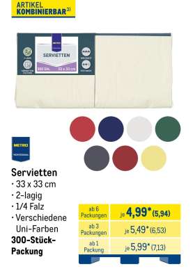 Servietten