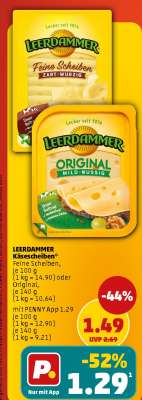 Leerdammer Käsescheiben