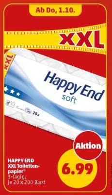 HAPPY END XXL Toilettenpapier