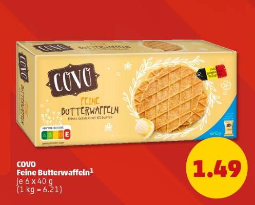 COVO Feine Butterwaffeln