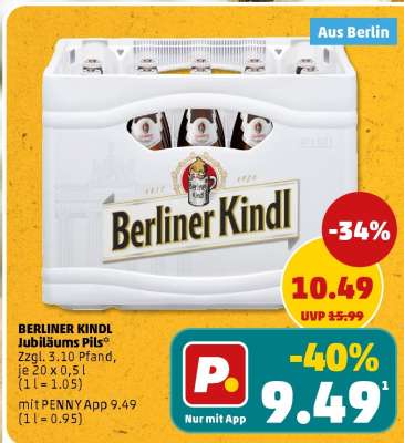 BERLINER KINDL Jubiläums Pils