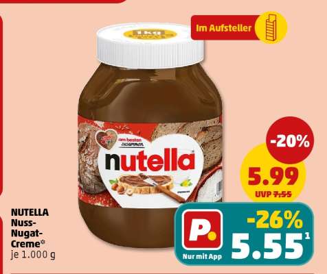 Nutella Nuss-Nugat-Creme