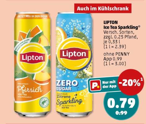 LIPTON Ice Tea Sparkling