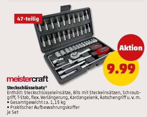 meistercraft Steckschlüsselsatz