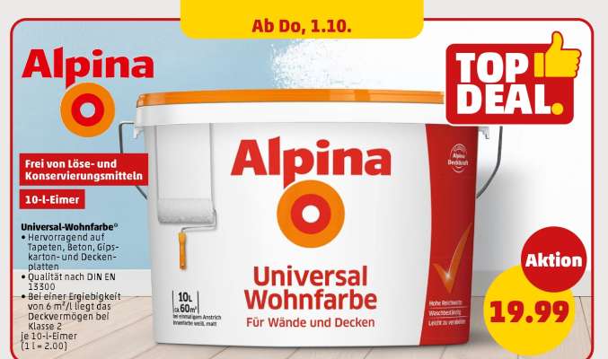 Alpina Universal Wohnfarbe