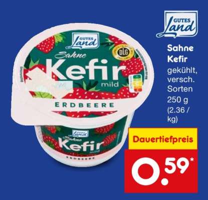 Sahne-Kefir