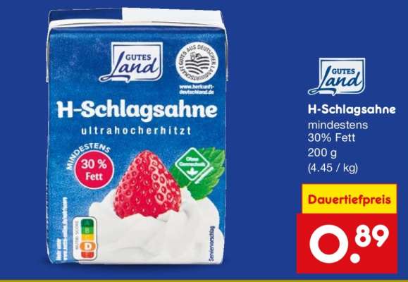 H-Schlagsahne