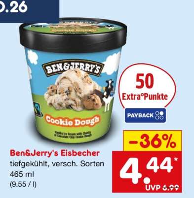 BEN & JERRY'S Eisbecher