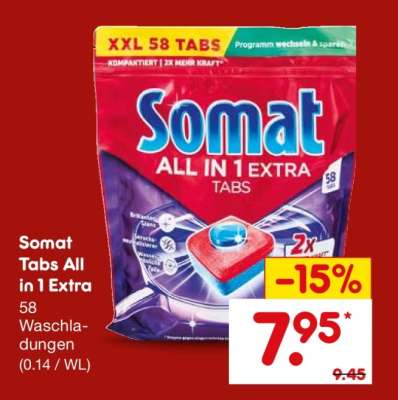 Somat Tabs All in 1 Extra