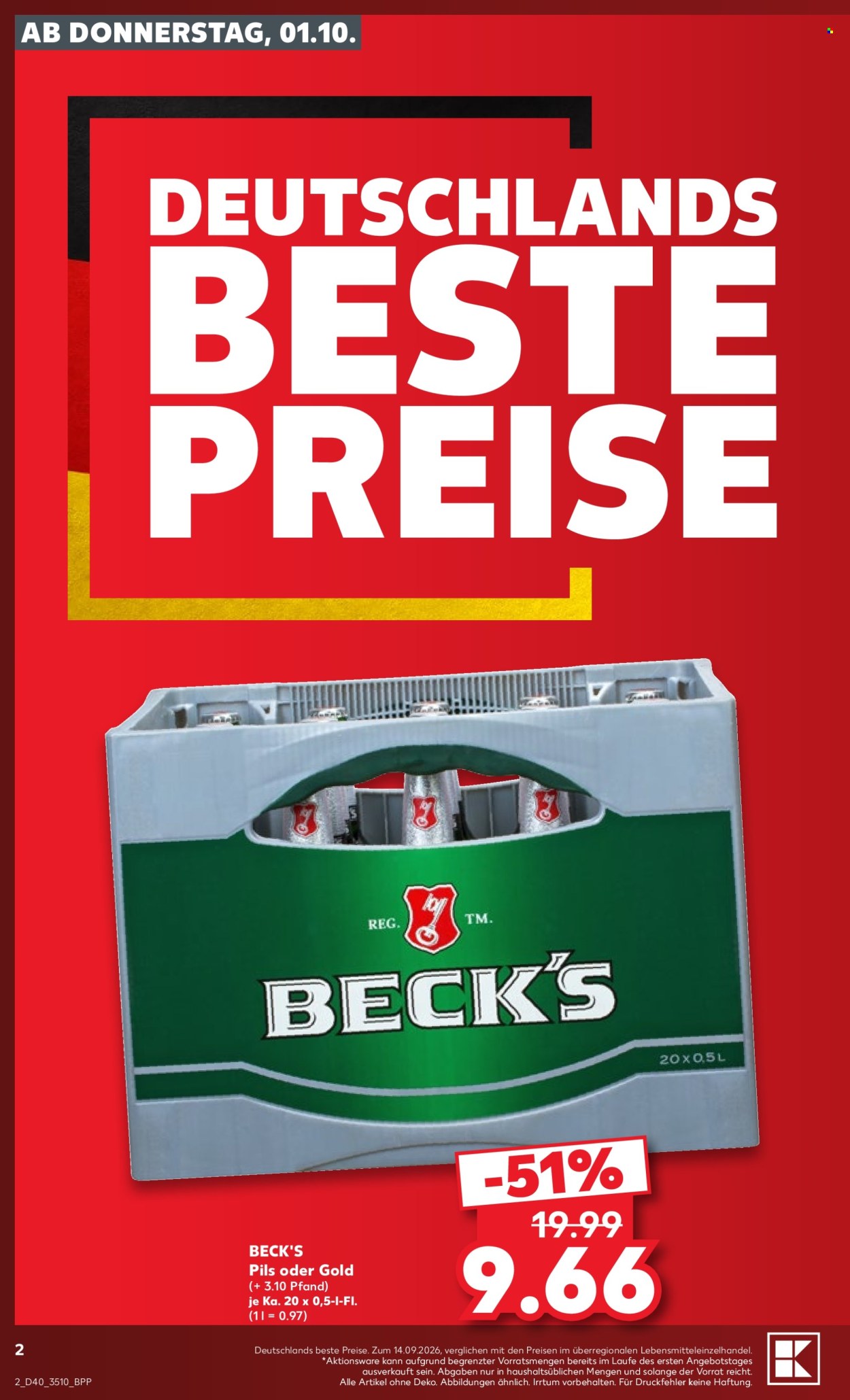 Kaufland Prospekte  - 1.10.2026 - 7.10.2026. Seite 2