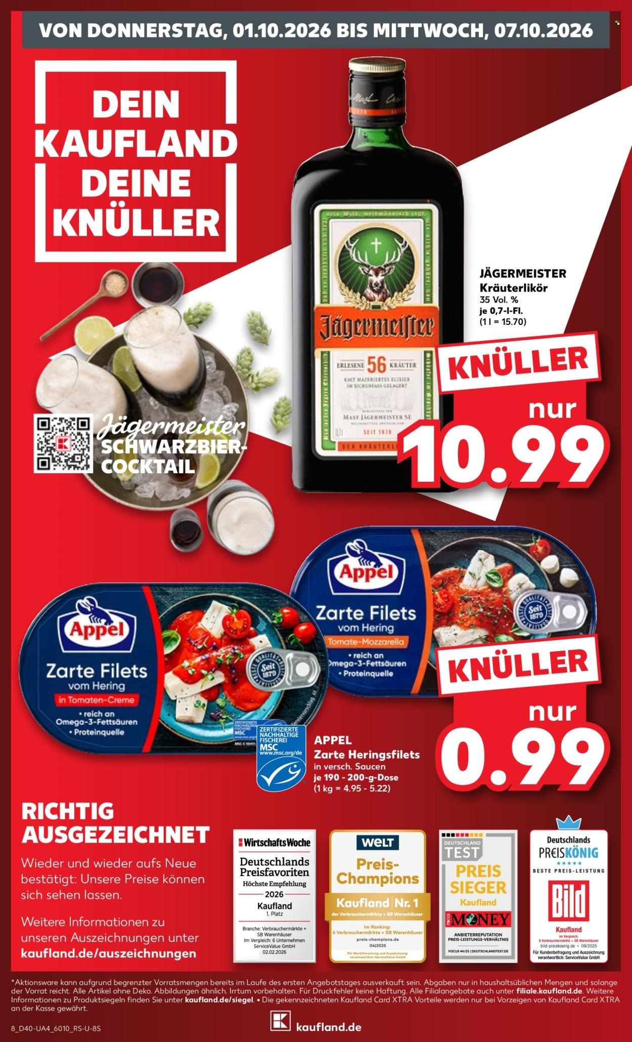 Kaufland Prospekte  - 1.10.2026 - 7.10.2026. Seite 8