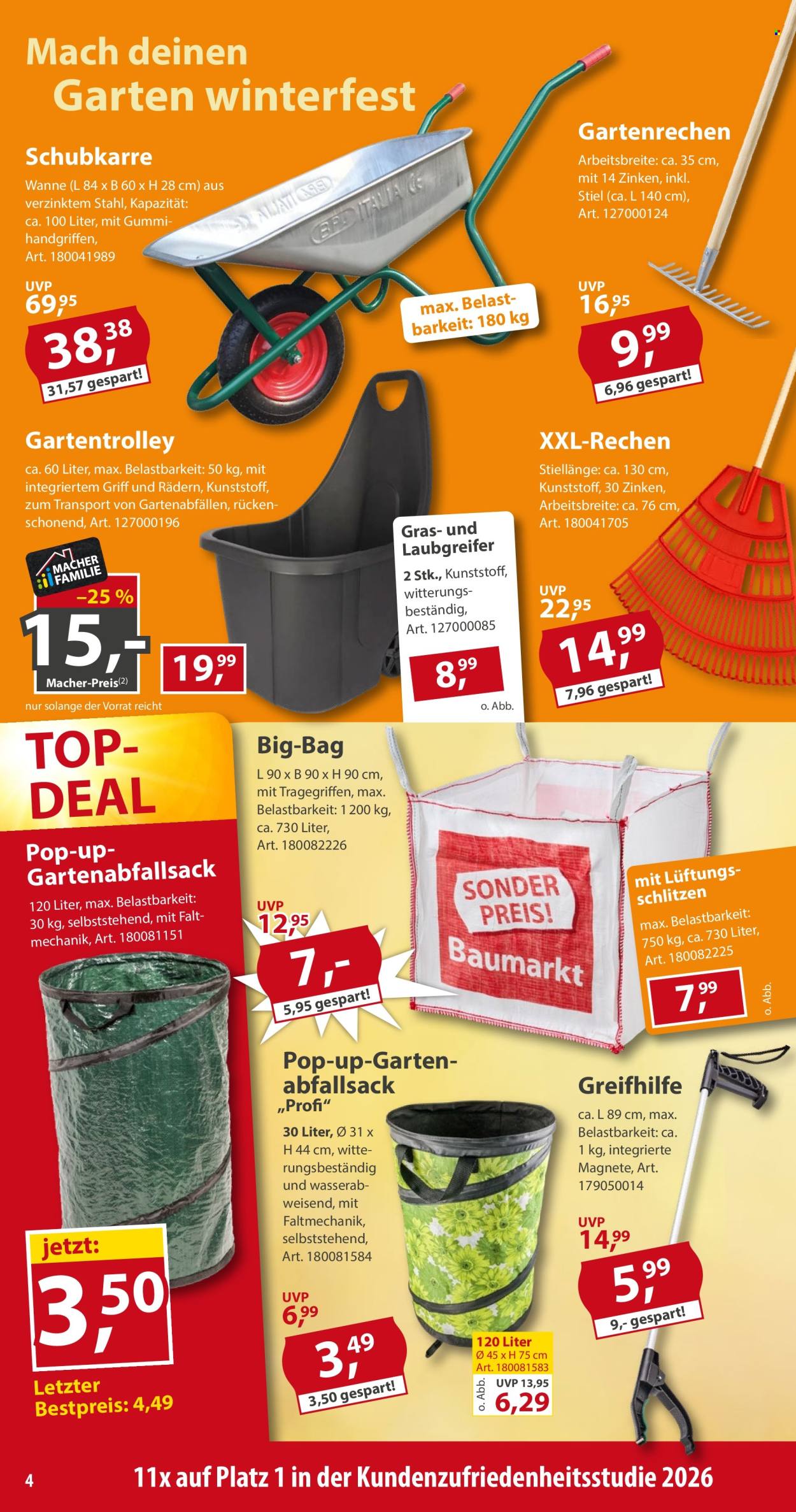Sonderpreis-Baumarkt Prospekte  - 3.10.2026 - 9.10.2026. Seite 4