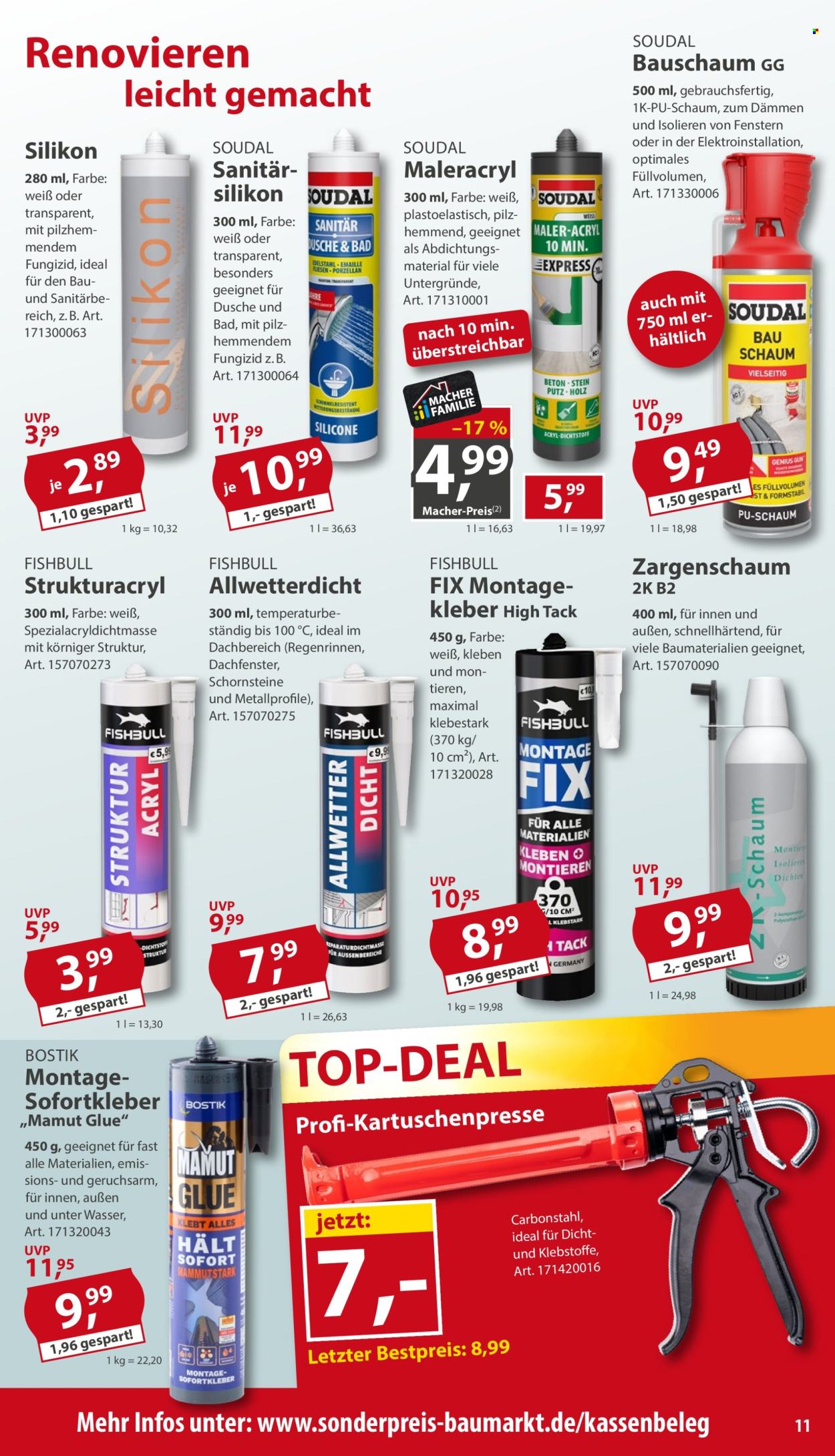 Sonderpreis-Baumarkt Prospekte  - 3.10.2026 - 9.10.2026. Seite 11