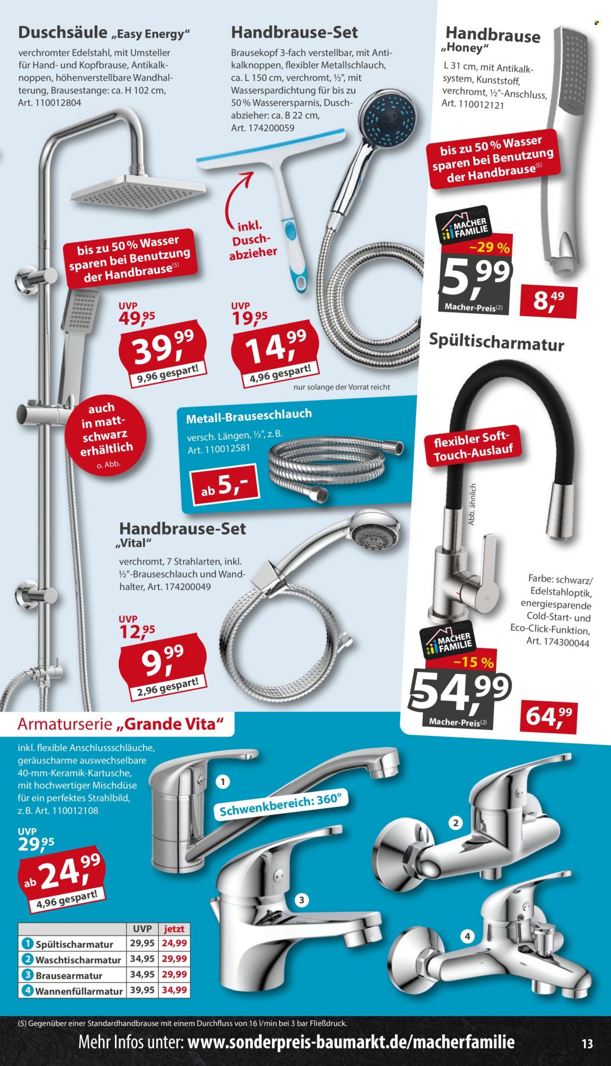 Sonderpreis-Baumarkt Prospekte  - 3.10.2026 - 9.10.2026. Seite 13