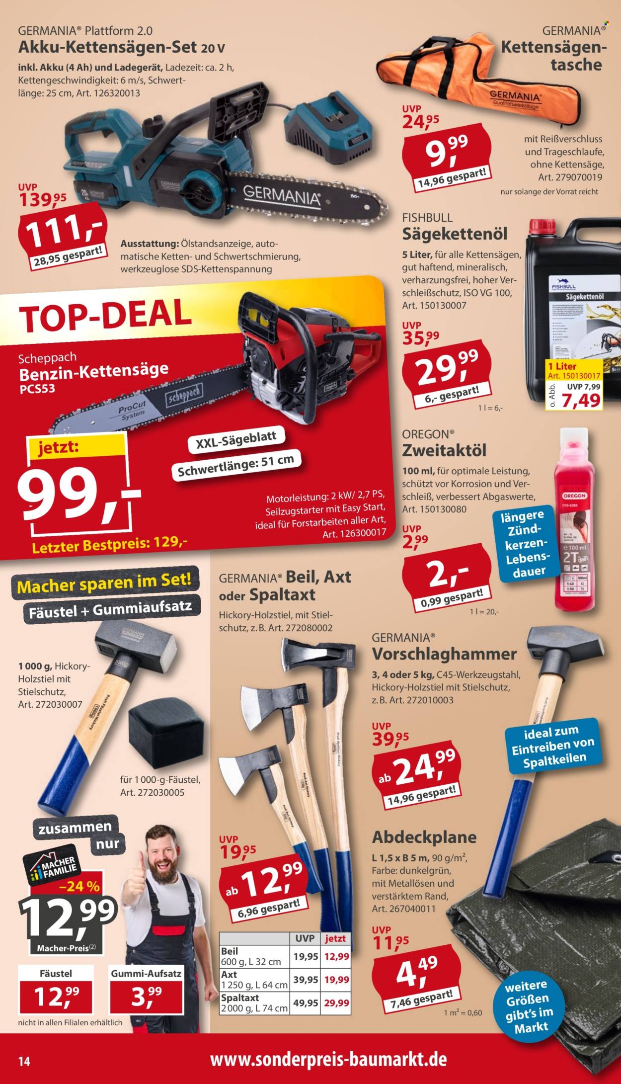 Sonderpreis-Baumarkt Prospekte  - 3.10.2026 - 9.10.2026. Seite 14