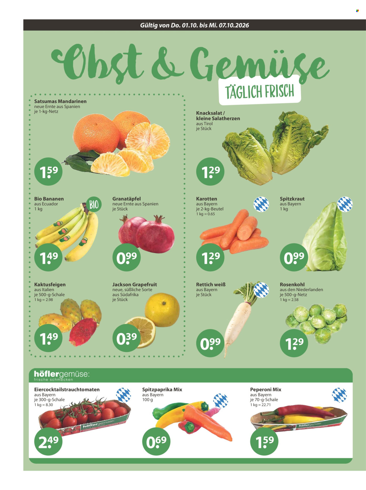 V-Markt Prospekte  - 1.10.2026 - 7.10.2026. Seite 4