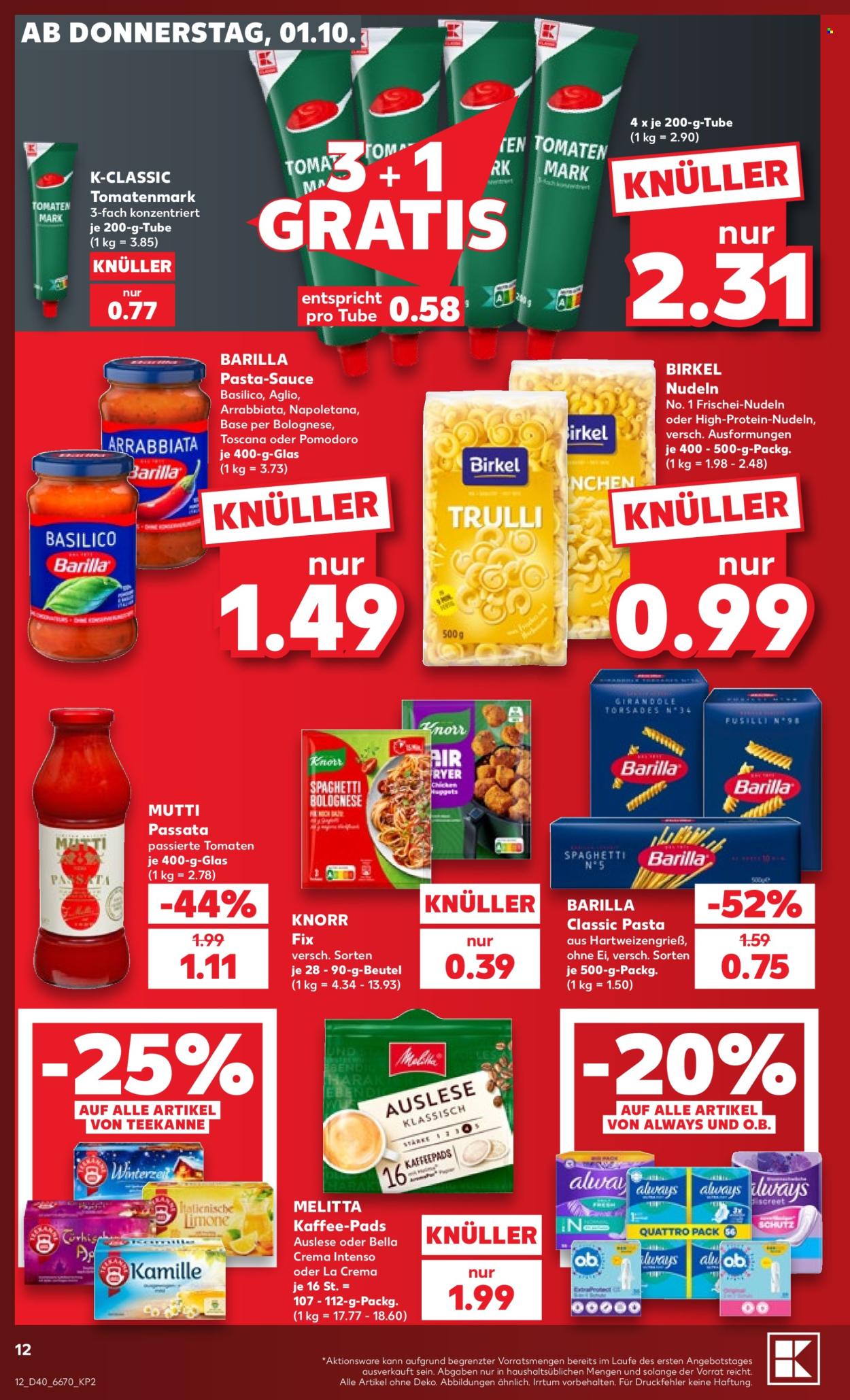 Kaufland Prospekte  - 1.10.2026 - 7.10.2026. Seite 12